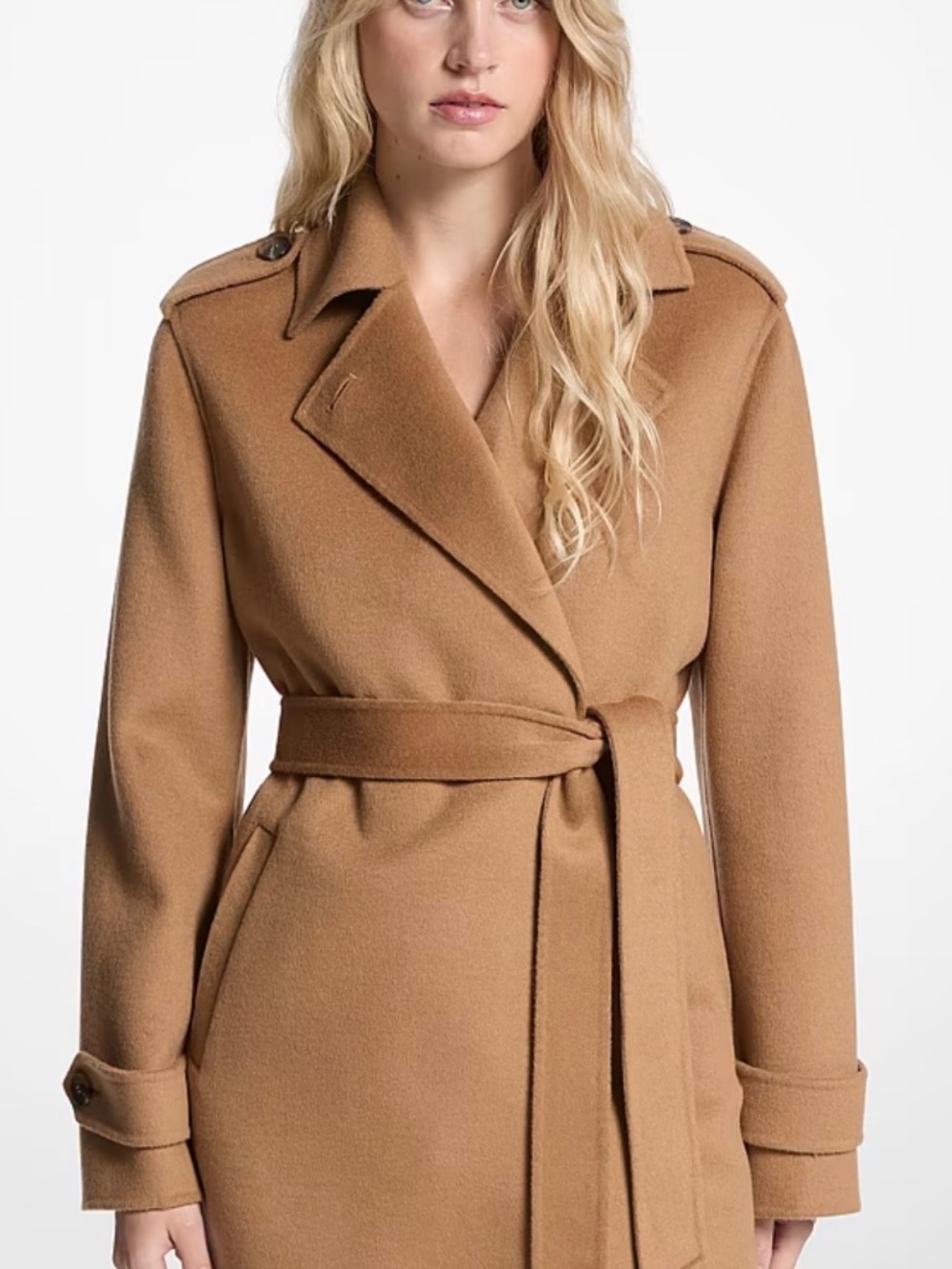 Michael Kors size small wool blend coat